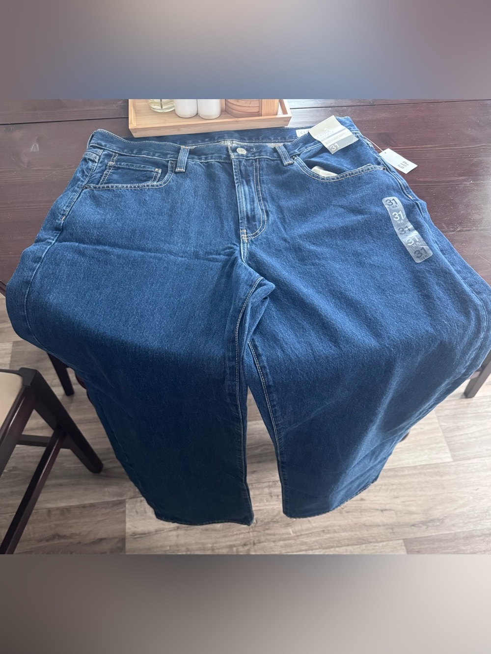 Gap 1996 The Hailey Extra Baggy Jean in Medium Indigo - Size 31 - Picture 3 of 9